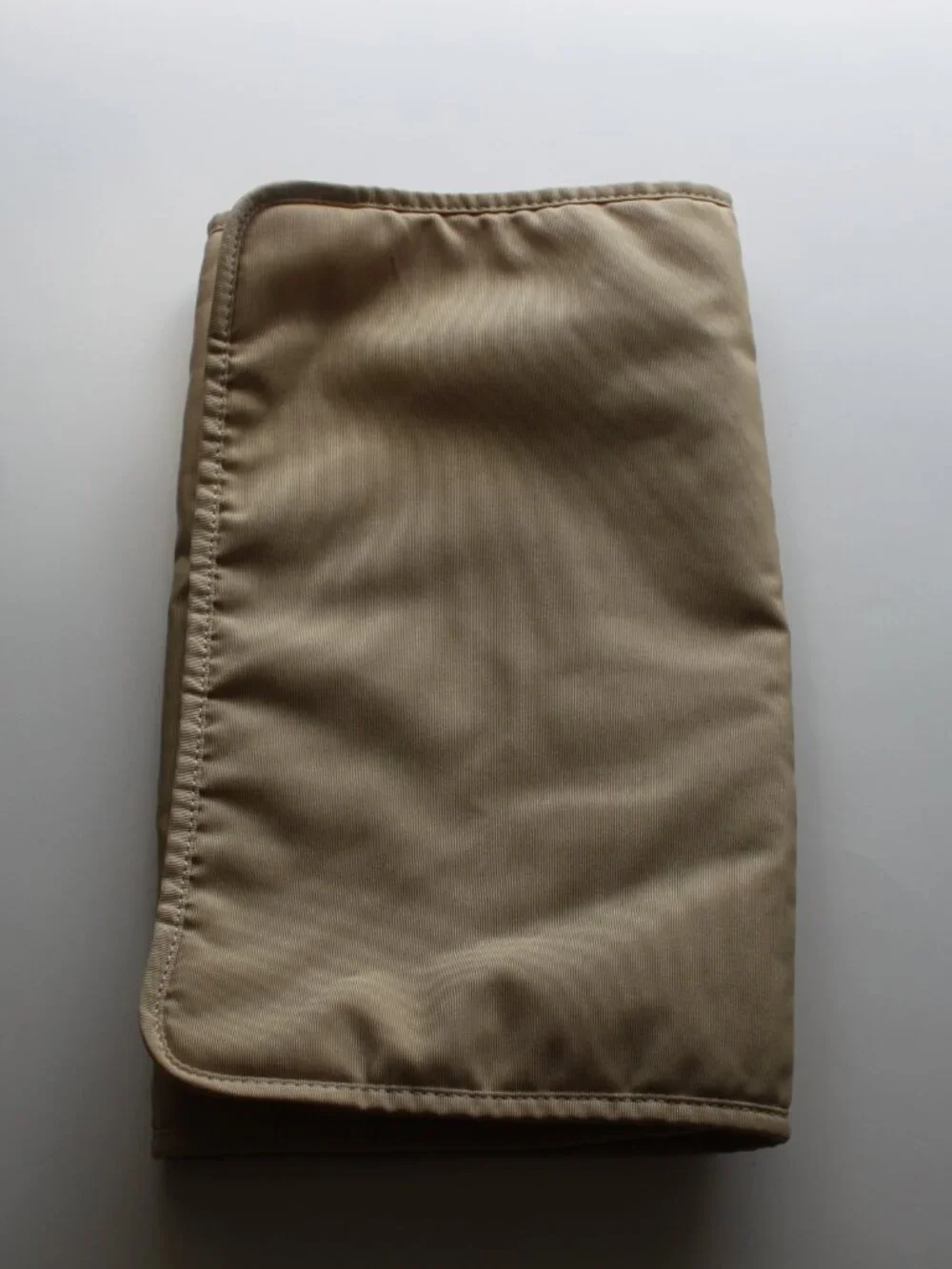 Coach Navy Blue Canvas Diaper Bag - Tan Leather Trim - Changing Pad Included 🍼⚓